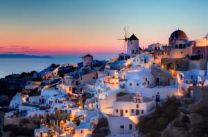 Atenas y Santorini