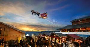 Papá Noel en Montreux